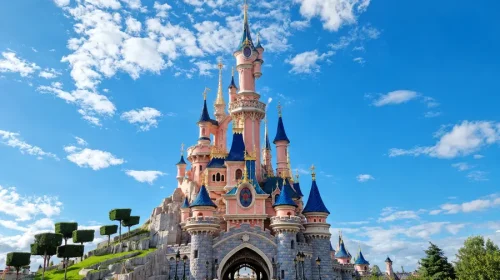 Castillo de disneyland paris